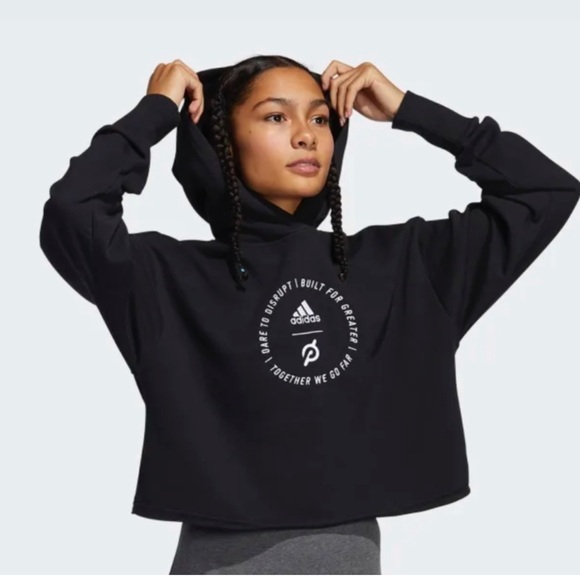 Adidas x Peloton Cropped Hoodie